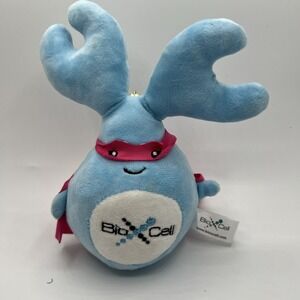 Bio Cell Plush‎ Antibodies Blue Cell Laboratory Biology Stuffed Animal Toy